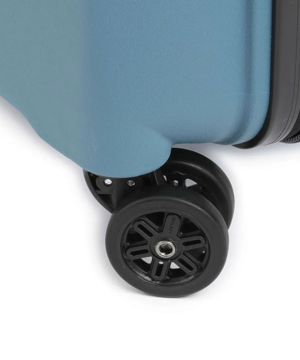 Belmont Plus 4-Rollen Trolley blau 76 cm