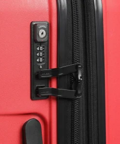 Belmont Plus 4-Rollen Trolley rot 70 cm