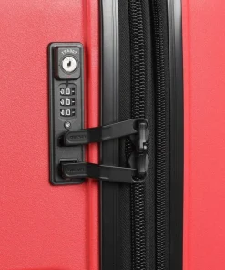 Belmont Plus 4-Rollen Trolley rot 74 cm