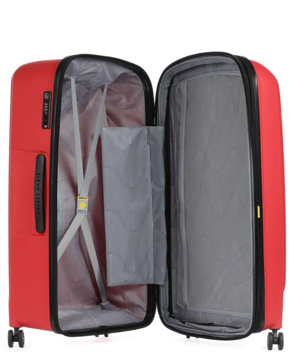 Belmont Plus 4-Rollen Trolley rot 74 cm