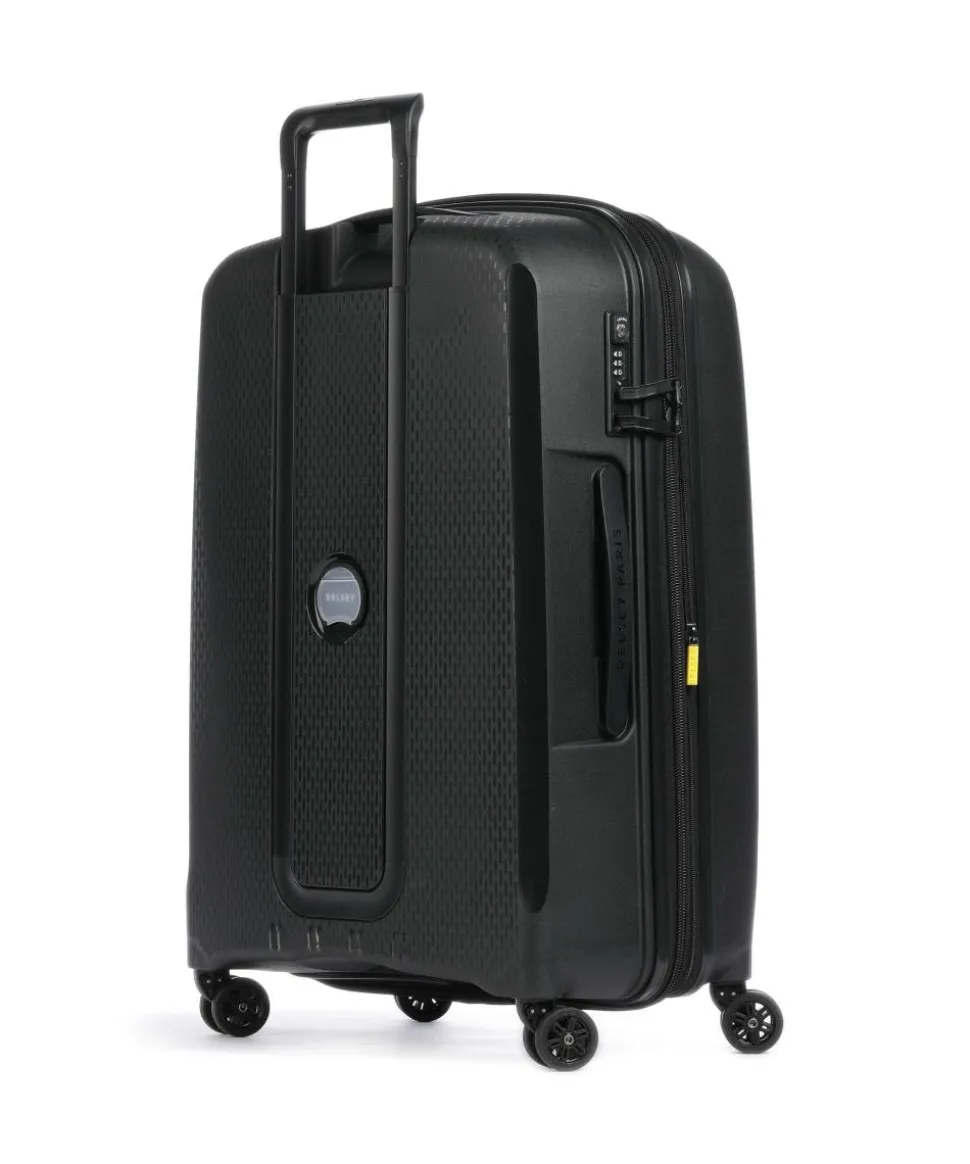 Belmont Plus 4-Rollen Trolley schwarz 70 cm