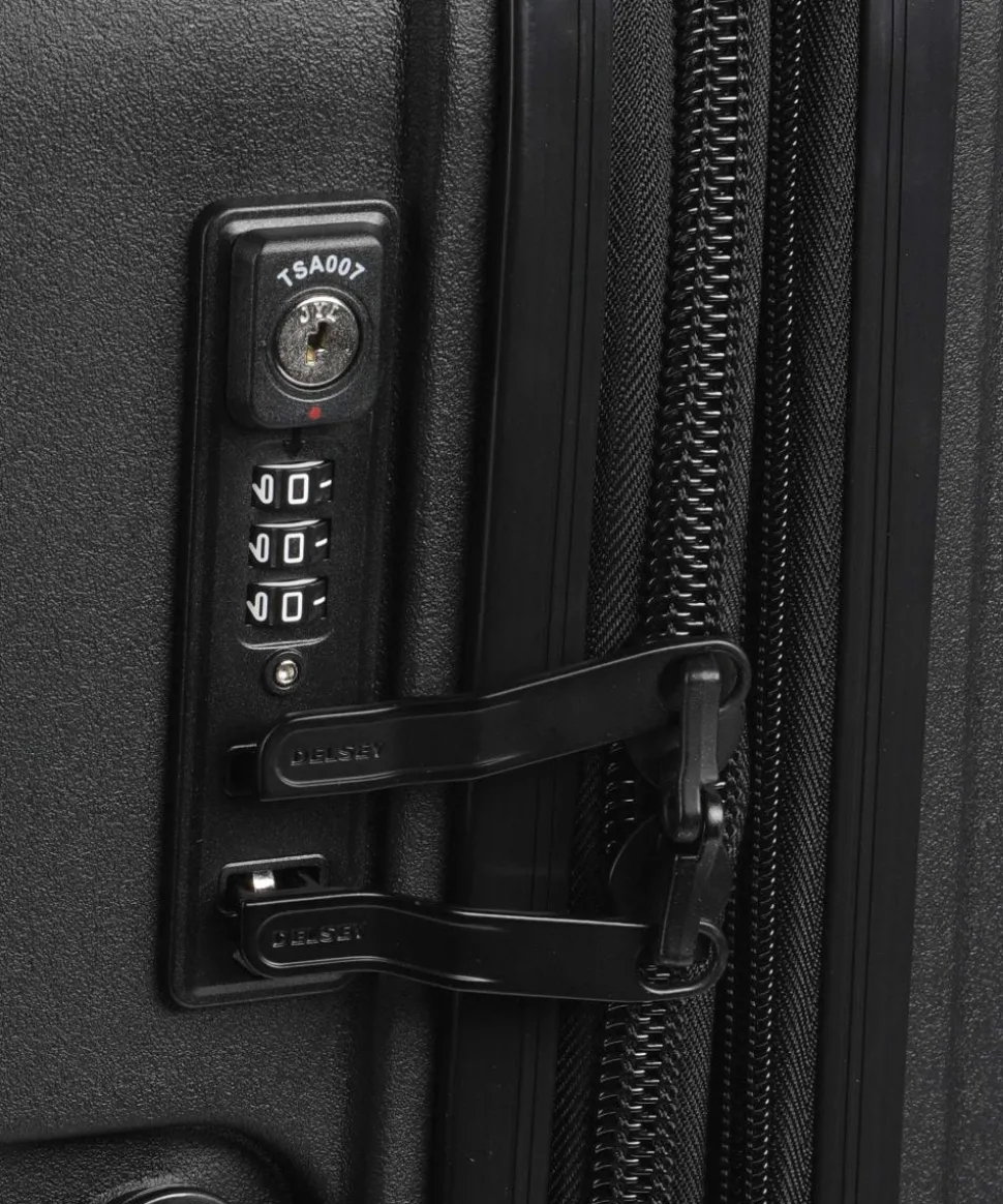 Belmont Plus 4-Rollen Trolley schwarz 70 cm