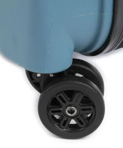 Belmont Plus 4-Rollen Trolley blau 55 cm