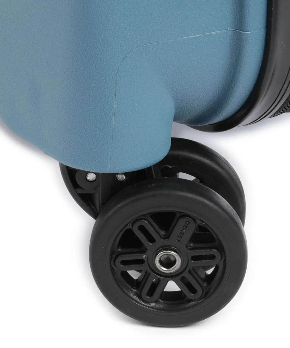 Belmont Plus 4-Rollen Trolley blau 55 cm