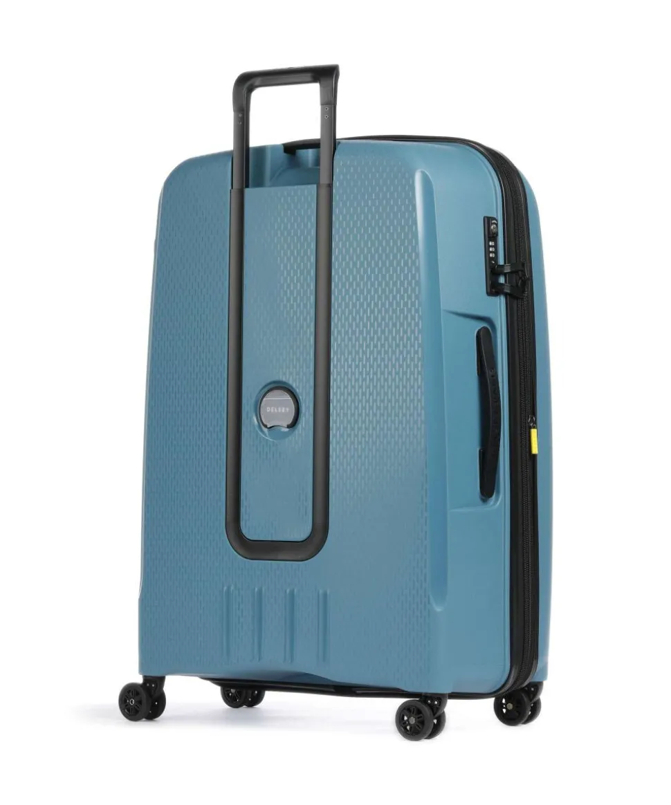 Belmont Plus 4-Rollen Trolley blau 76 cm