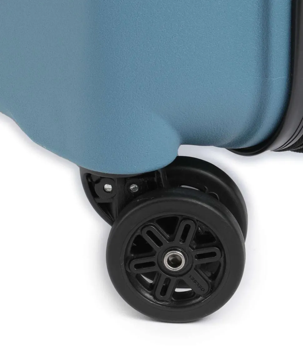 Belmont Plus 4-Rollen Trolley blau 76 cm