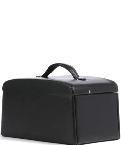 Beluga Schmuckkasten Lederimitat schwarz