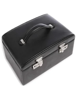 Beluga Schmuckkasten Lederimitat schwarz