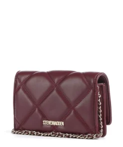 BENDUE Geldbörse Lederimitat dunkelrot