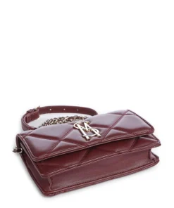 BENDUE Geldbörse Lederimitat dunkelrot