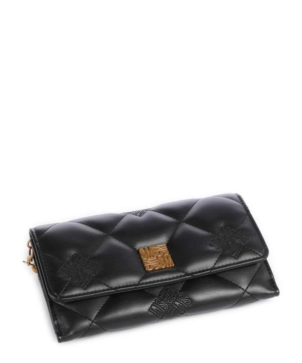 BENICO Geldbörse Lederimitat schwarz