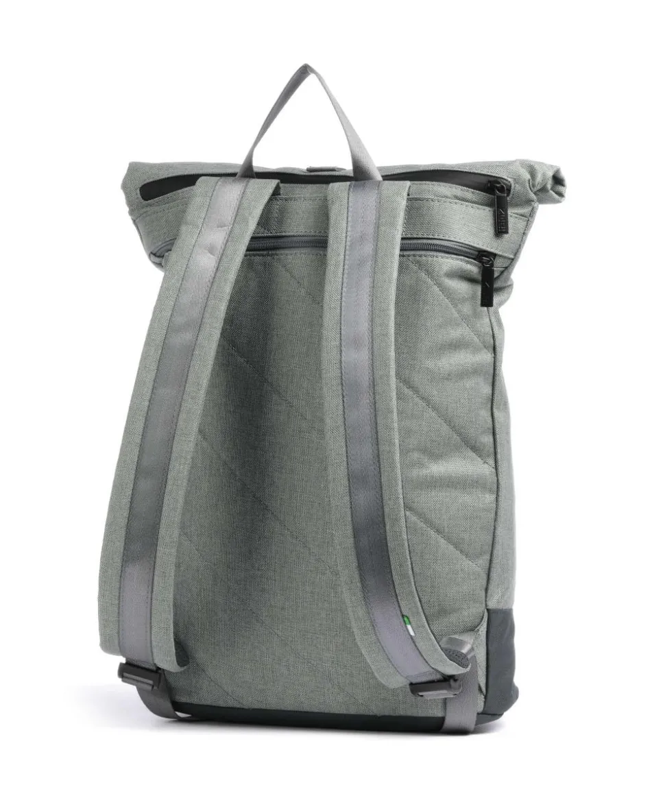 Benno BE250 Rolltop Rucksack 15″ Polyester graugrün