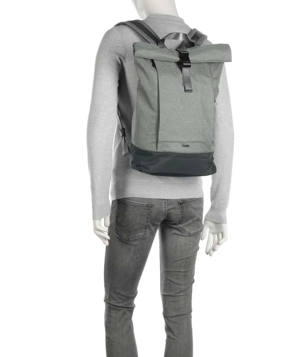 Benno BE250 Rolltop Rucksack 15″ Polyester graugrün