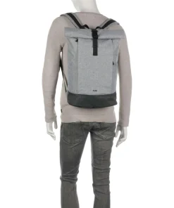 Benno BE250 Rolltop Rucksack 15″ Polyester hellgrau
