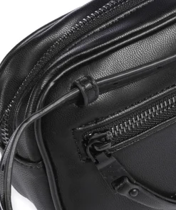 BENRICO Umhängetasche Lederimitat schwarz