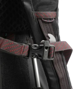 Bergelmer 40L Wanderrucksack recyceltes Polyamid dunkelgrau