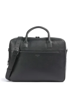 Beridare Aktentasche 17″ genarbtes Rindsleder navy