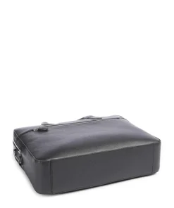 Beridare Aktentasche 17″ genarbtes Rindsleder navy