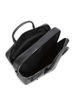 Beridare Aktentasche 17″ genarbtes Rindsleder navy