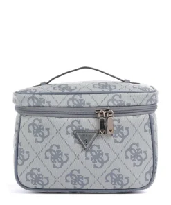 Berta 4G Logo Kulturbeutel blaugrau 26 cm