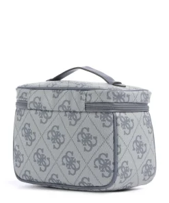 Berta 4G Logo Kulturbeutel blaugrau 26 cm