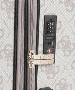 Berta 4G Logo 4-Rollen Trolley taupe 77 cm