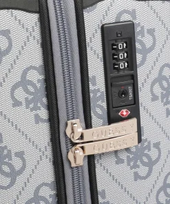 Berta 4G Logo 4-Rollen Trolley hellgrau 53 cm