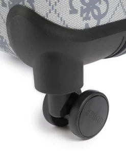 Berta 4G Logo 4-Rollen Trolley hellgrau 53 cm