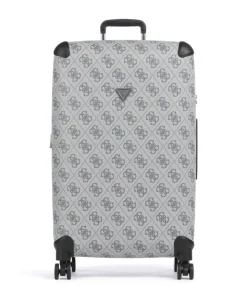 Berta 4G Logo 4-Rollen Trolley hellgrau 77 cm