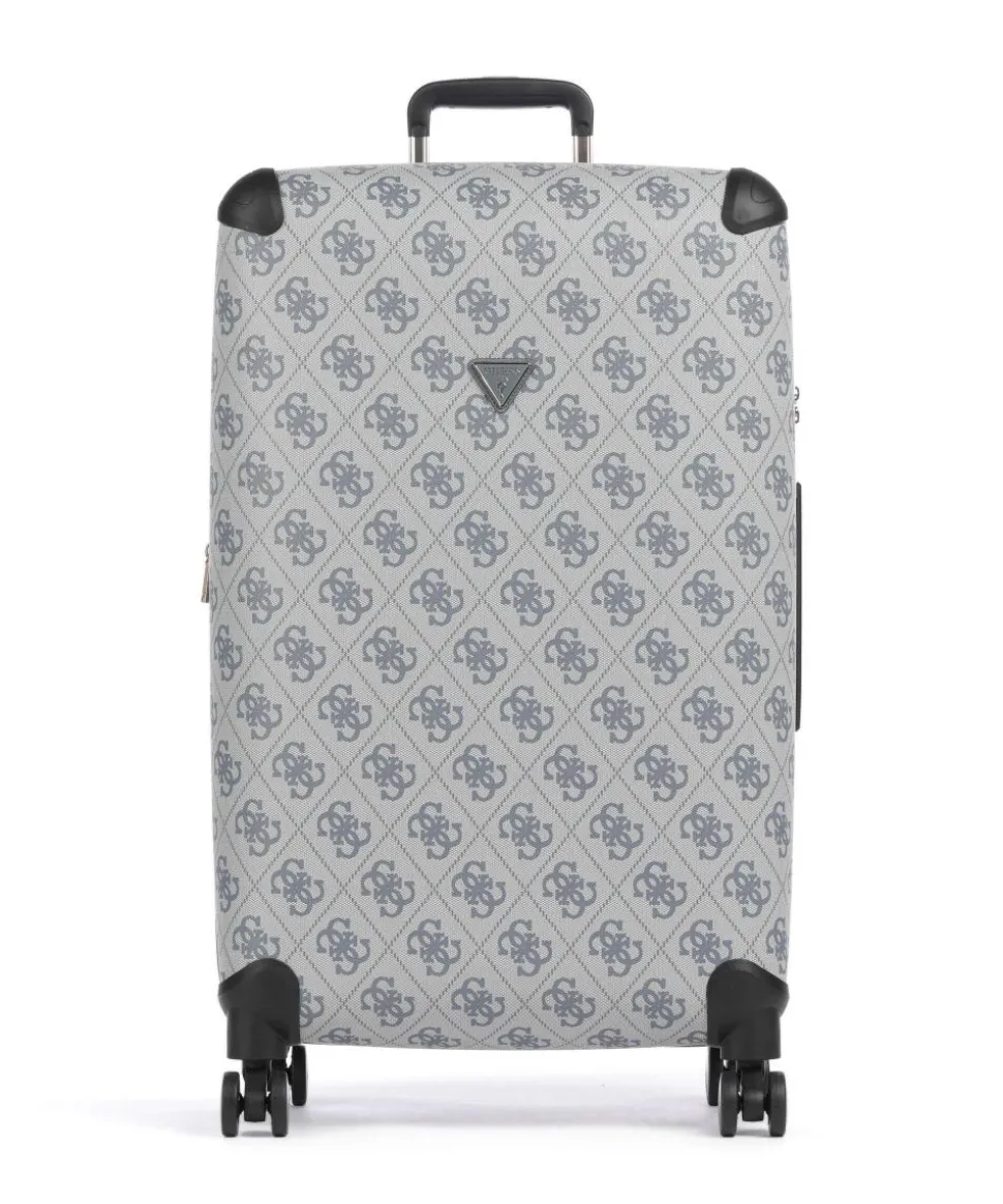Berta 4G Logo 4-Rollen Trolley hellgrau 77 cm