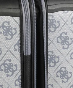 Berta 4G Logo 4-Rollen Trolley hellgrau 77 cm