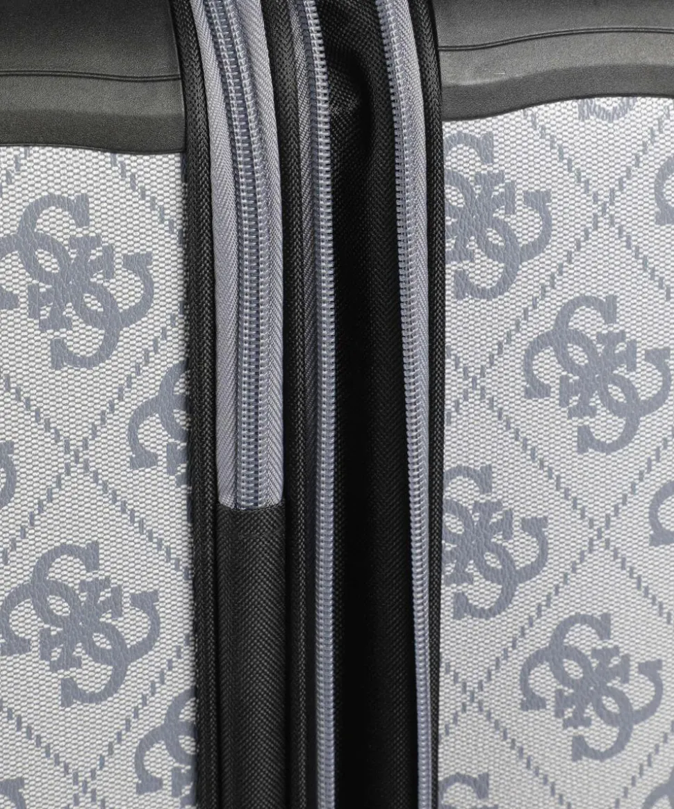 Berta 4G Logo 4-Rollen Trolley hellgrau 77 cm