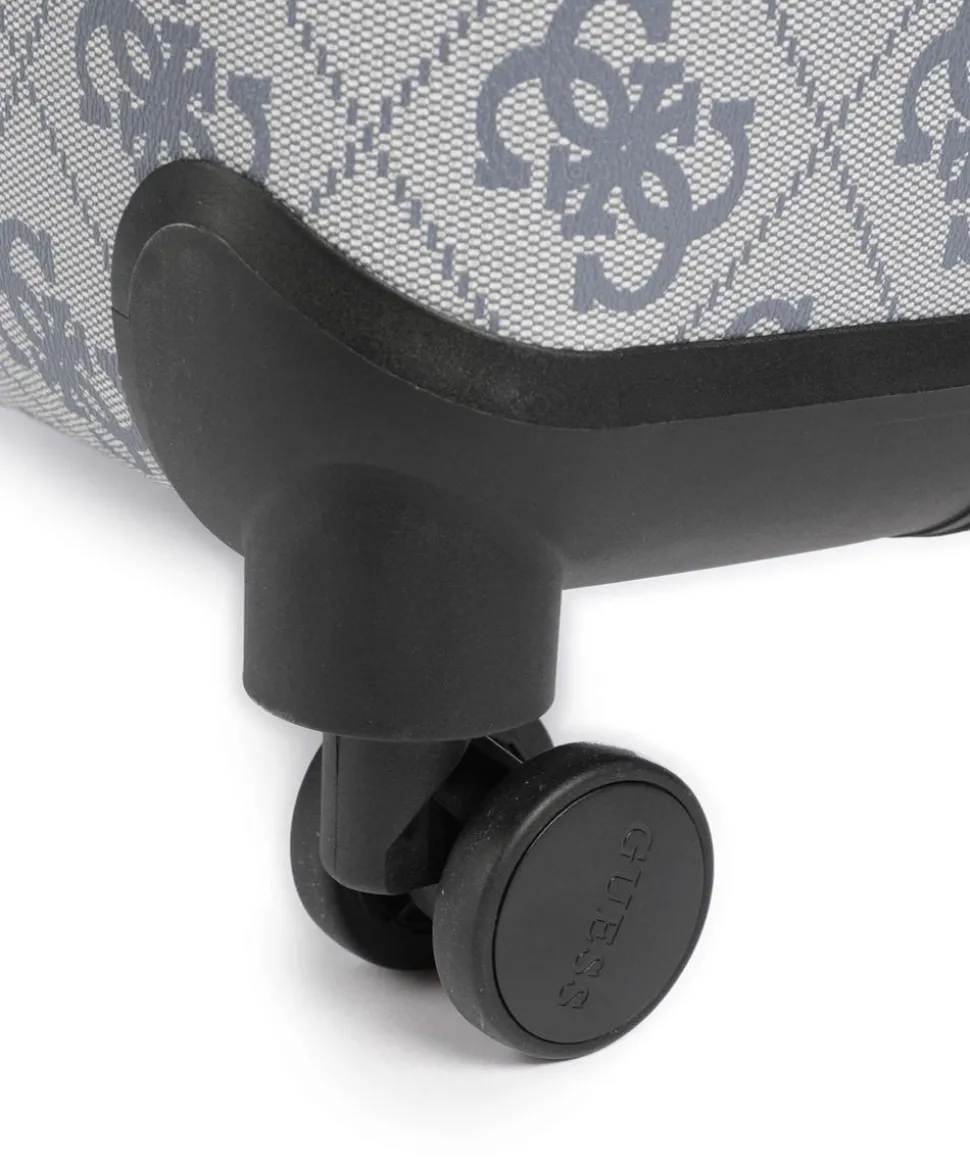 Berta 4G Logo 4-Rollen Trolley hellgrau 77 cm