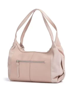 Best to come Beuteltasche aufgerautes Leder rosa