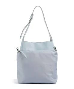 Bestie Shopper genarbtes Leder hellblau