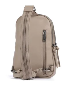 Bestie Slingbag recyceltes Leder beige