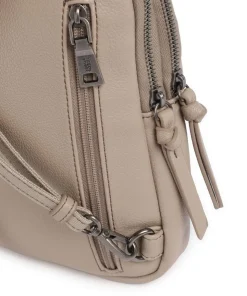Bestie Slingbag recyceltes Leder beige