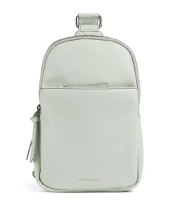 Bestie Slingbag recyceltes Leder mintgrün