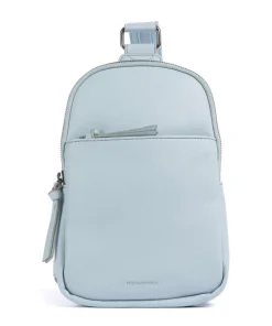 Bestie Slingbag recyceltes Leder hellblau