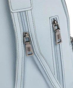 Bestie Slingbag recyceltes Leder hellblau