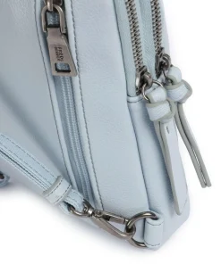 Bestie Slingbag recyceltes Leder hellblau