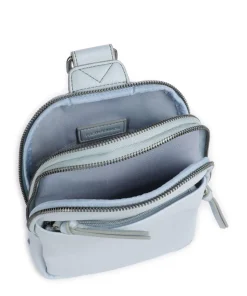 Bestie Slingbag recyceltes Leder hellblau