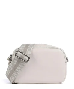 Bestie Umhängetasche recyceltes Leder, Polyurethane elfenbein