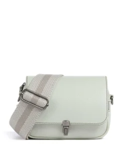 Bestie Umhängetasche recyceltes Leder mintgrün