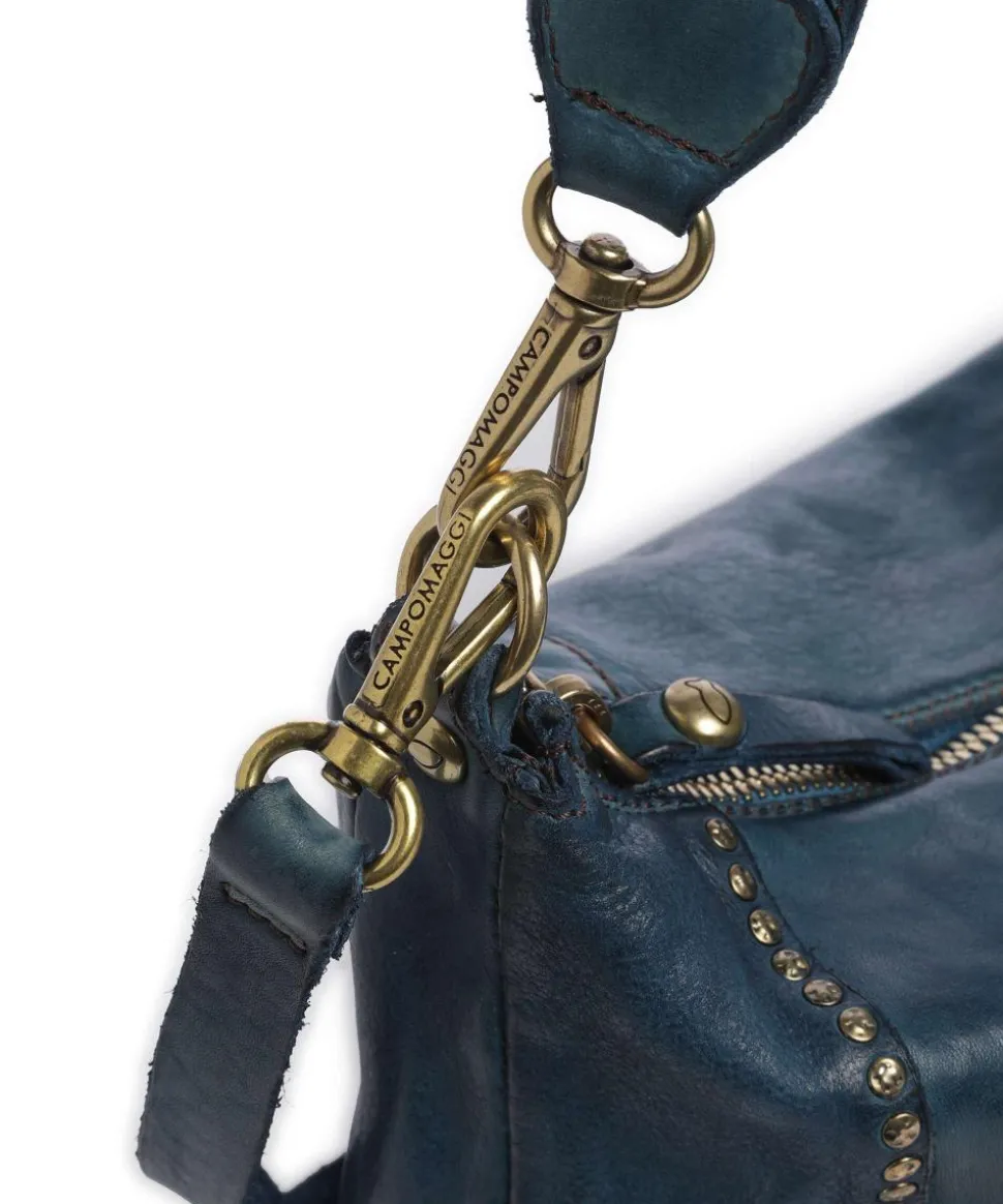 Beuteltasche Rindsleder dunkelblau