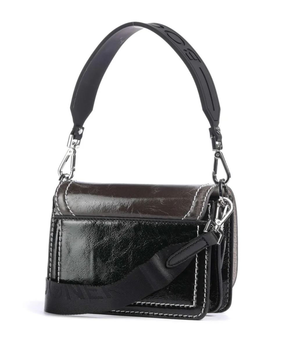 Bex Eartha Schultertasche fein genarbtes Rindsleder mehrfarbig