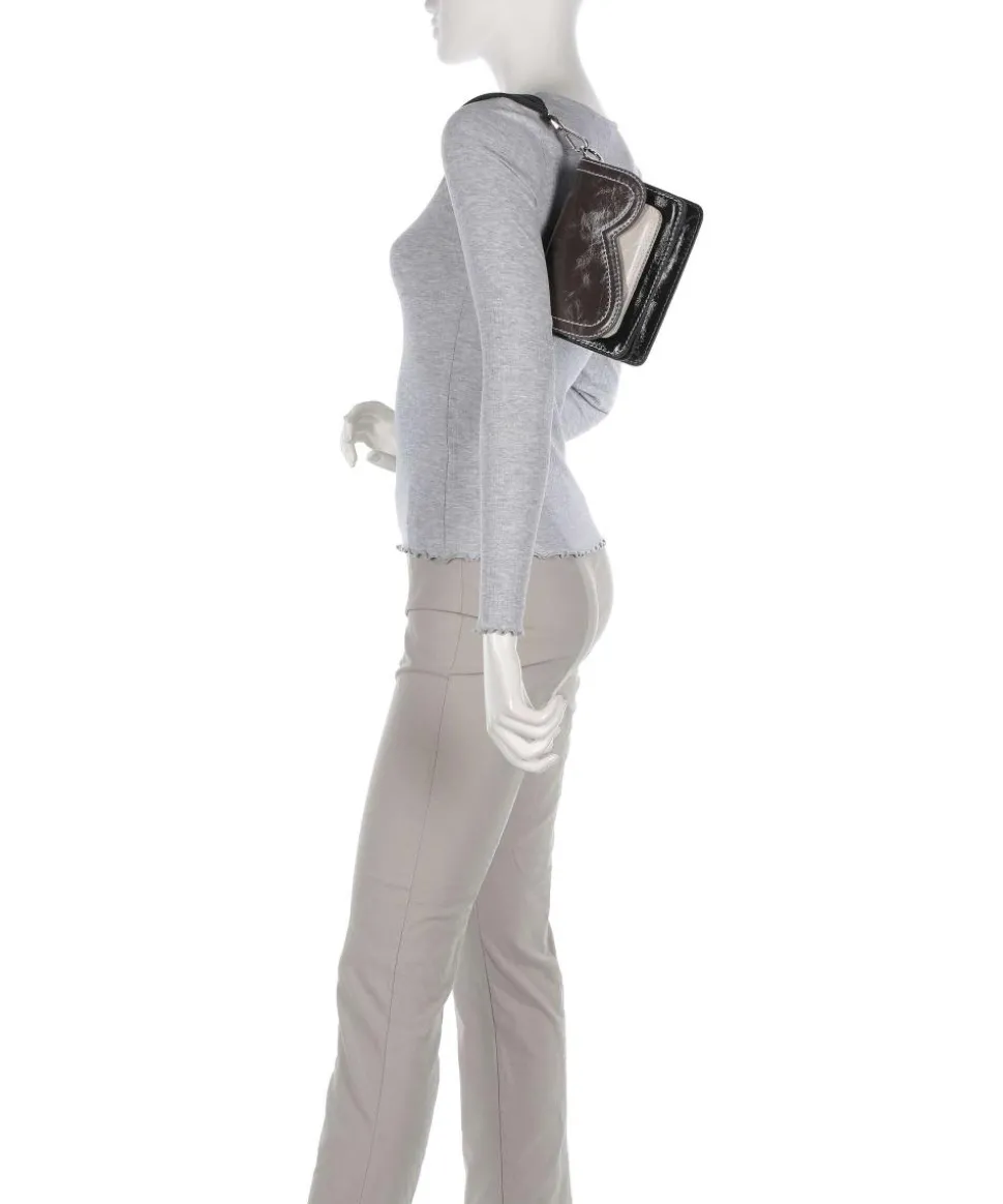 Bex Eartha Schultertasche fein genarbtes Rindsleder mehrfarbig