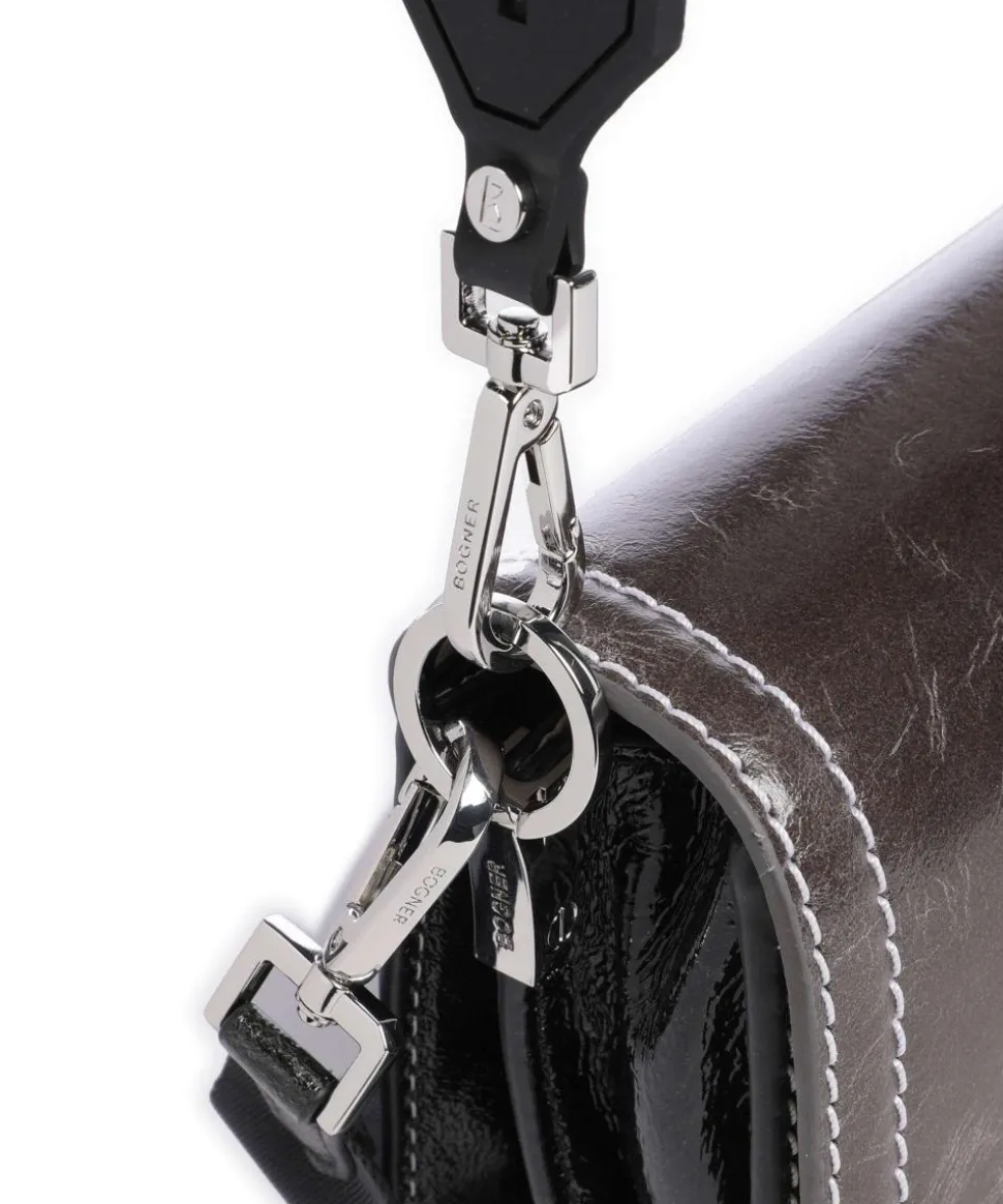 Bex Eartha Schultertasche fein genarbtes Rindsleder mehrfarbig