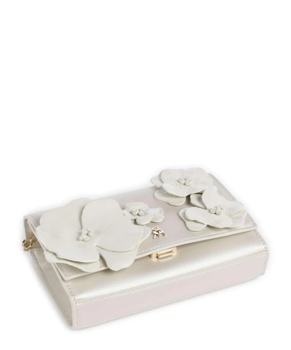 BFLORALS Schultertasche Polyurethane elfenbein