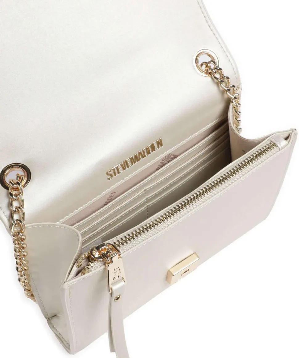 BFLORALS Schultertasche Polyurethane elfenbein